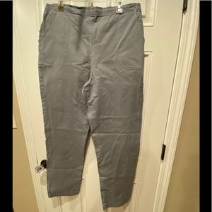 Croft & Barrow Gray Casual Pants- XL-Tall